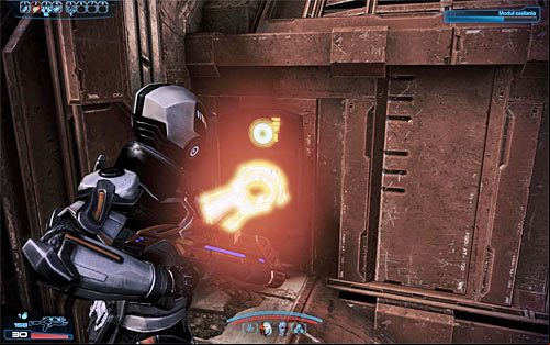 After initially cleaning the area, head towards the two marked power modules - Mass Effect 3: Cerberus Attack - N7 quests walkthrough - N7 missions - Mass Effect 3 Guide