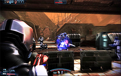 The last part of this mission implies returning to the control room, though you will be faced by numerous Cerberus units in this case as well - Mass Effect 3: Cerberus Attack - N7 quests walkthrough - N7 missions - Mass Effect 3 Guide