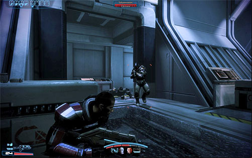 The second artifact can be found to the right of the landing zone and can be accessed by following the path by the shuttle or one of the corridors located nearby where the first artifact was - Mass Effect 3: Cerberus Labs - N7 quests walkthrough - N7 missions - Mass Effect 3 Guide