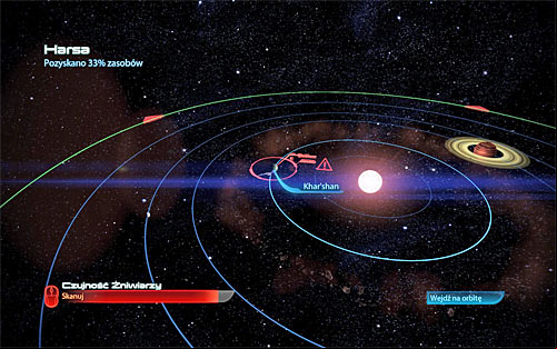 The second important change in relation to Mass Effect 2 is a fact, that game doesnt let you scan every single planet and moon but only locations that were shown as an interactive during the scan (screen above) - Mass Effect 3: Galaxy - Basic information - Galaxy - Mass Effect 3 Guide