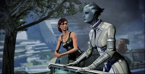 While playing as a woman, you can choose between the following lovers - Mass Effect 3: Preliminary information - Romance - female Commander Shepard - Mass Effect 3 Guide