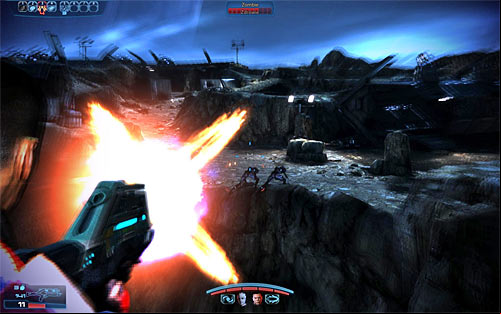 Watch the cutscene picturing the large battle taking place around Palaven and its moon Menae and listen to the conversation - Mass Effect 3: Priority, Palaven - walkthrough - Main Missions - Mass Effect 3 Guide