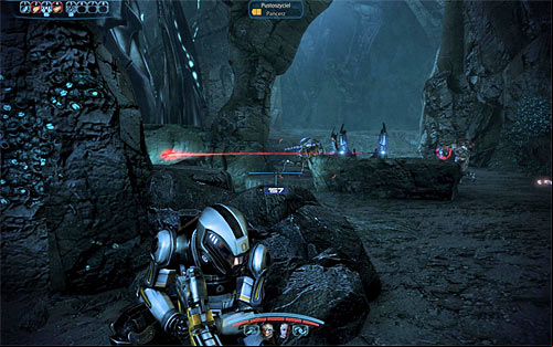 Dont rush it back to the starting point, as new monsters will appear in the meantime - Mass Effect 3: Attican Traverse, The Rachni - walkthrough - Main Missions - Mass Effect 3 Guide