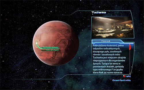 Open the galaxy map and plan a trip to the Krogan DMZ - Mass Effect 3: Priority, Tuchanka - walkthrough - Main Missions - Mass Effect 3 Guide