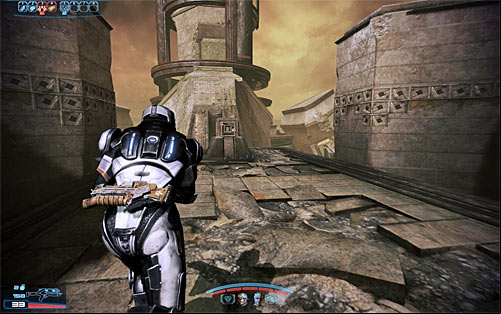 Turn around and start running towards the second hammer - Mass Effect 3: Priority, Tuchanka - walkthrough - Main Missions - Mass Effect 3 Guide
