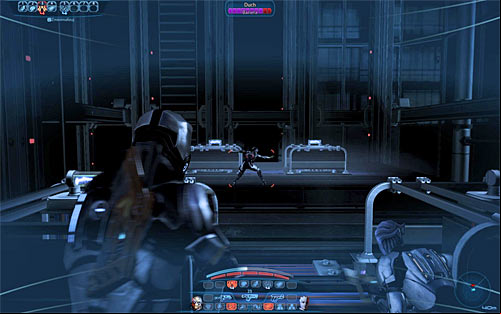 Quickly turn around and wait for a new elevator to catch up to yours - Mass Effect 3: Priority, The Citadel #2 - walkthrough - Main Missions - Mass Effect 3 Guide