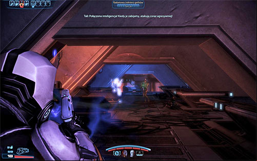 Move forward once youve defeated the first group and be ready to deal with more geth - Mass Effect 3: Priority, Geth Dreadnought - walkthrough - Main Missions - Mass Effect 3 Guide