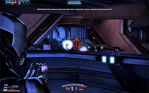 Ignore the transmissions coming from the quarian fleet, because you wont have to race against the clock - Mass Effect 3: Priority, Geth Dreadnought - walkthrough - Main Missions - Mass Effect 3 Guide