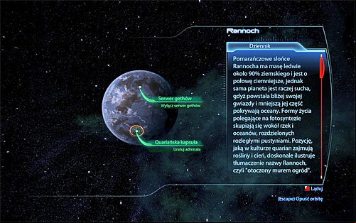 Open the galaxy map and travel to the Perseus Veil - Mass Effect 3: Rannoch, iral Koris - walkthrough - Main Missions - Mass Effect 3 Guide