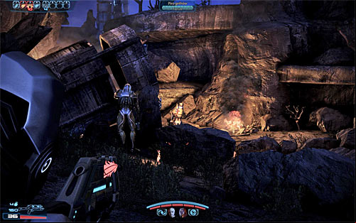 Start moving towards a large geth tower seen on the horizon - Mass Effect 3: Rannoch, iral Koris - walkthrough - Main Missions - Mass Effect 3 Guide