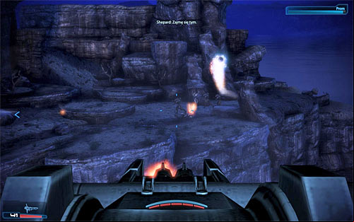 The final part of this mission will be about controlling a stationary turret installed on board of the shuttle in order to eliminate geth forces seen on the planet - Mass Effect 3: Rannoch, iral Koris - walkthrough - Main Missions - Mass Effect 3 Guide