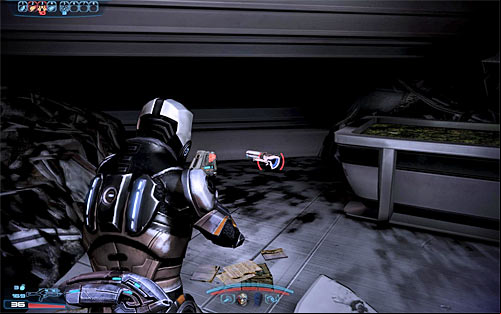 A slightly more difficult battle awaits you once you move closer to the exit from this square, because aside from a new group of marauders a single banshee will also the fight - Mass Effect 3: Priority, Thessia - walkthrough - Main Missions - Mass Effect 3 Guide