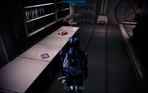High velocity barrel II (SMG) - In the -locked locker next to the room where the secret conference is held - Mahavid - Walkthrough - Mass Effect 3: Leviathan - Game Guide and Walkthrough