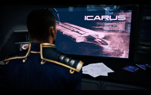 Go to the room with the galaxy map - Dr. Brysons Lab II - Walkthrough - Mass Effect 3: Leviathan - Game Guide and Walkthrough