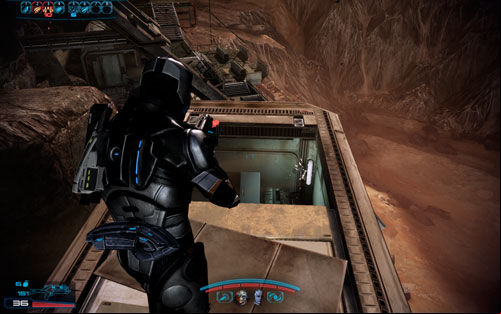 Proceed forward until you reach the room with a hole in the ceiling - Namakli - Walkthrough - Mass Effect 3: Leviathan - Game Guide and Walkthrough