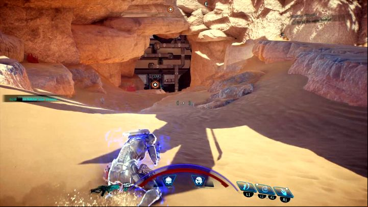 The entrance to the water supply. - Water Supply on Elaaden - Elaaden - Mass Effect: Andromeda Game Guide