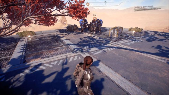 Talking to Jorgal Strux is the only thing you must do in this mission. - Other quests on Elaaden - Elaaden - Mass Effect: Andromeda Game Guide