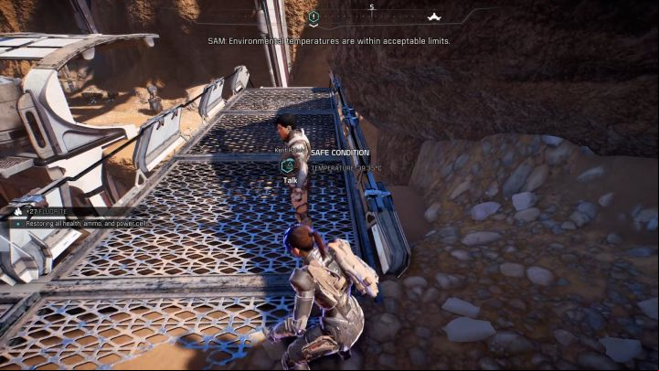 Talking to Kent Halsey will initiate the mission. - Other quests on Elaaden - Elaaden - Mass Effect: Andromeda Game Guide