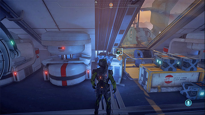 The console from which you learn about the need to visit the relay station - A Better Beginning | Priority Ops - Priority Ops (Main quests) - Mass Effect: Andromeda Game Guide