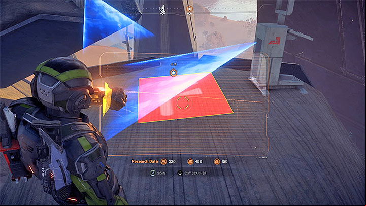 When you get to the first monolith leave the vehicle and examine the alien console - A Better Beginning | Priority Ops - Priority Ops (Main quests) - Mass Effect: Andromeda Game Guide