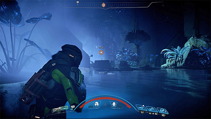 Entrance to the last monolith can be found in the northern part of Havarl, right next to the dried-out riverbed - A Dying Planet | Havarl side quests - Havarl - Mass Effect: Andromeda Game Guide