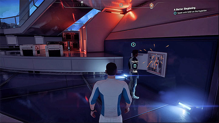 Raj Patil should be near director Tanns office - Station Sabotage | Nexus side quests - Nexus - Mass Effect: Andromeda Game Guide