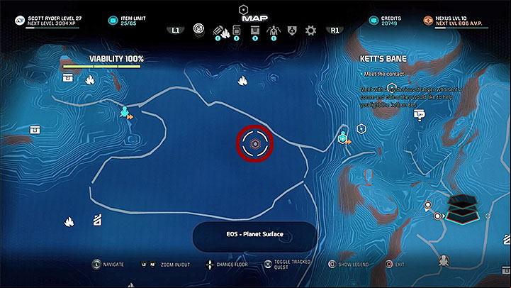 This quest becomes available after Eos has been terraformed - Ketts Bane | Eos side quests - Eos - Mass Effect: Andromeda Game Guide