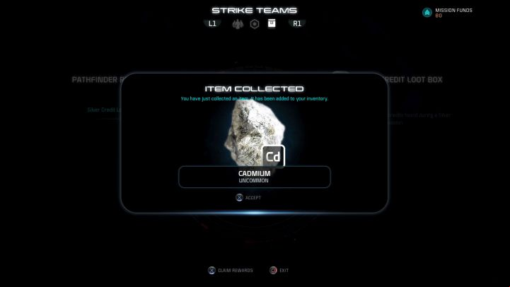 Even the most basic and common resources might be useful. - Strike Teams | Gameplay basics - Gameplay basics - Mass Effect: Andromeda Game Guide