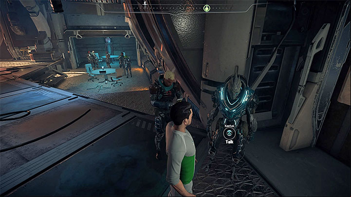 Kaetus can be found in Sloanes office - Behind Enemy Lines | Kadara side quests - Kadara - Mass Effect: Andromeda Game Guide