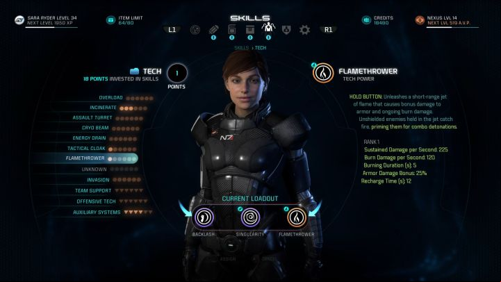 You have to use the Flamethrower ability to gain this trophy. - How to unlock the Pyrotechnics Expert trophy in Mass Effect: Andromeda? - Achievements / Trophies - Mass Effect: Andromeda Game Guide