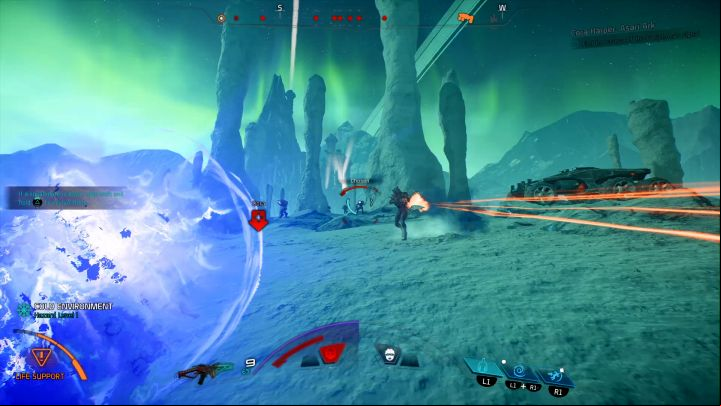 Activate the Tactical Cloak, aim at the enemy and perform a Charge. - How to unlock the Vanguard Surprise trophy in Mass Effect: Andromeda? - Achievements / Trophies - Mass Effect: Andromeda Game Guide