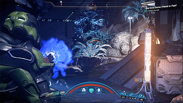 You will find Kett near Thaldyrs house - Jaal Ama Darav: Friend or Foe? | Allies and Relationships - Allies and Relationships quests - Mass Effect: Andromeda Game Guide
