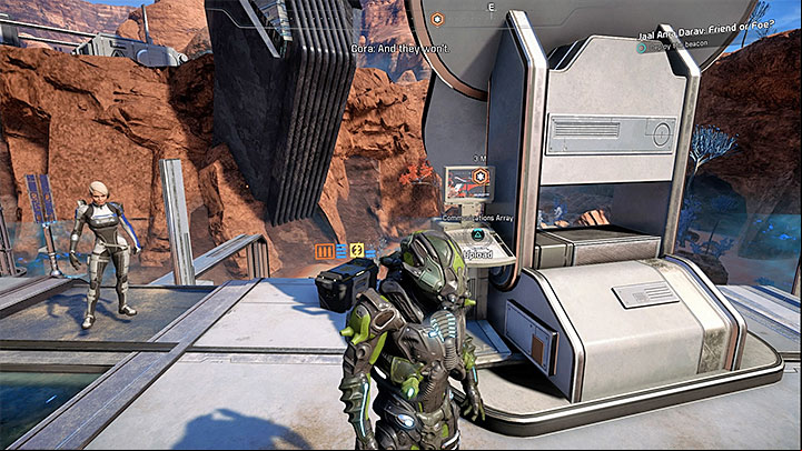 Use the communications array on the roof when you are ready for the big battle - Jaal Ama Darav: Friend or Foe? | Allies and Relationships - Allies and Relationships quests - Mass Effect: Andromeda Game Guide