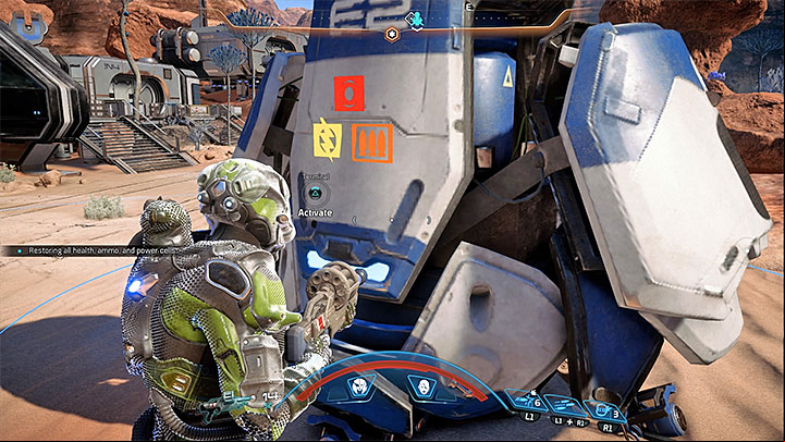 In breakes between fights you can rest near the forward station - Jaal Ama Darav: Friend or Foe? | Allies and Relationships - Allies and Relationships quests - Mass Effect: Andromeda Game Guide