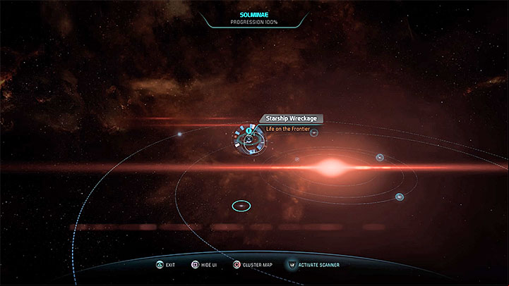 An example of newly found wreckage - Life on the Frontier | Nexus side quests - Nexus - Mass Effect: Andromeda Game Guide