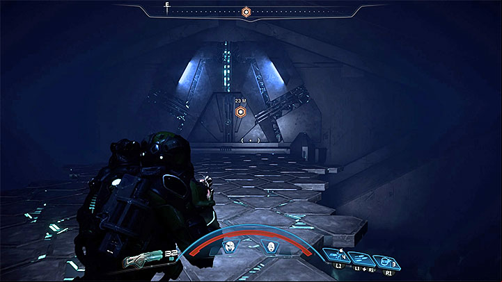 Use the gravity well to descend to the vault - Peebee: Remnant Scanner | Allies and Relationships - Allies and Relationships quests - Mass Effect: Andromeda Game Guide