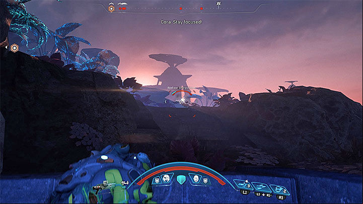 Avoid sniper fire - Jaal Ama Darav: Flesh and Blood (loyalty mission) | Allies and Relationships - Allies and Relationships quests - Mass Effect: Andromeda Game Guide
