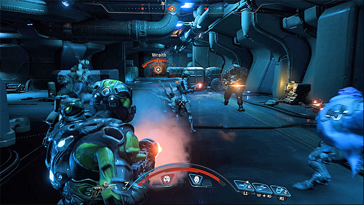 The hallway leading to the palce where you can meet the Archon - Hunting the Archon | Priority Ops - Priority Ops (Main quests) - Mass Effect: Andromeda Game Guide