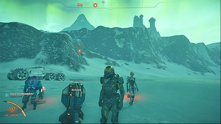 The optimal place for establishing an outpost is marked on the map of Voeld - Settling Voeld | Voeld side quests - Voeld - Mass Effect: Andromeda Game Guide