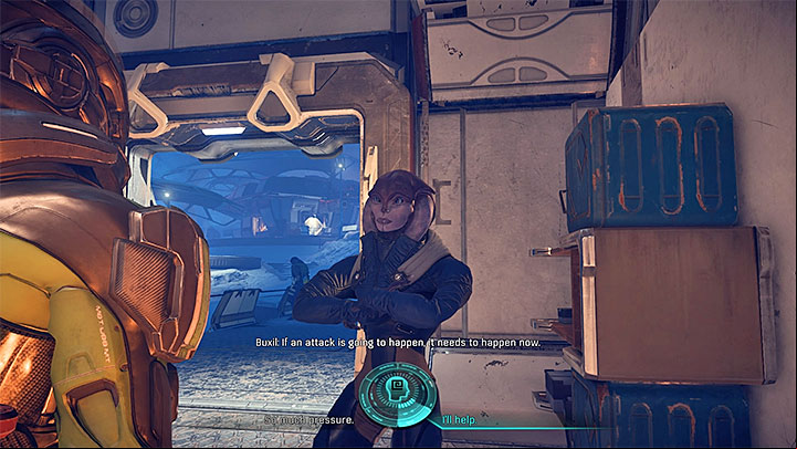 Decide whether you want to go in right away or leave the matter for now - Remove the Heart | Voeld side quests - Voeld - Mass Effect: Andromeda Game Guide