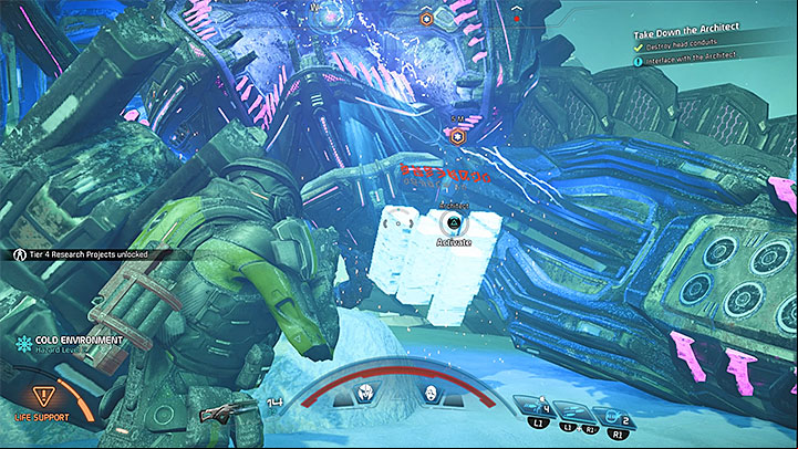 Run to the fallen boss head - Missing Science Crew | Voeld side quests - Voeld - Mass Effect: Andromeda Game Guide