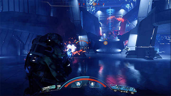 The way to the command hub is guarded by a group of kett and a Fiend - take care of the threat - The Journey to Meridian | Priority Ops | Walkthrough - Priority Ops (Main quests) - Mass Effect: Andromeda Game Guide