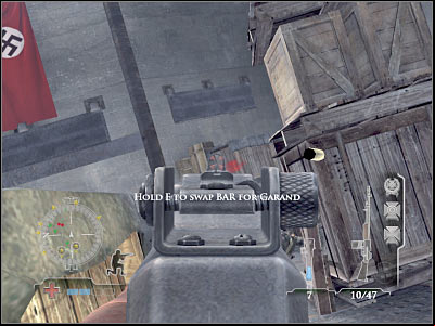 You will have to locate a second staircase - Disable Ammunition Lift Controls #2 - Operation Der Flakturm - Medal of Honor: Airborne - Game Guide and Walkthrough