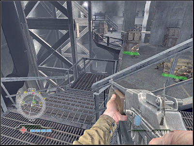 Try focusing your attention only on the standard soldiers - Disable Ammunition Lift Controls #2 - Operation Der Flakturm - Medal of Honor: Airborne - Game Guide and Walkthrough