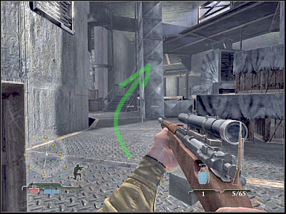 1 - Disable Ammunition Lift Controls - part 1 - Operation Der Flakturm - Medal of Honor: Airborne - Game Guide and Walkthrough