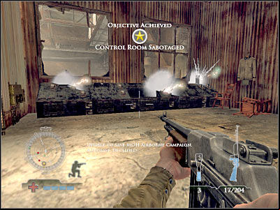 1 - Sabotage Tank Factory Control Room - part 2 - Operation Varsity - Medal of Honor: Airborne - Game Guide and Walkthrough