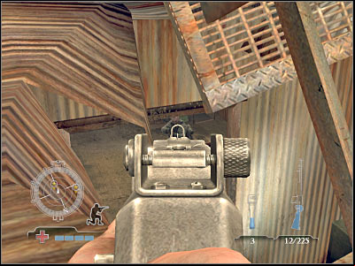 There's a safe here - Sabotage Tank Factory Control Room - part 2 - Operation Varsity - Medal of Honor: Airborne - Game Guide and Walkthrough