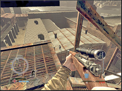 Now you will have to turn left - Destroy Tanks on Railcars - part 1 - Operation Varsity - Medal of Honor: Airborne - Game Guide and Walkthrough