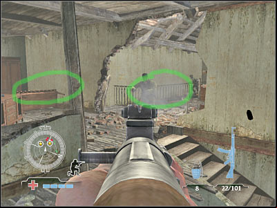 The final machine gun post can be found to your left - Clear MG Nests - Operation Market Garden - Medal of Honor: Airborne - Game Guide and Walkthrough