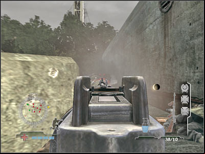 Enter the bunker - Clear Central Casemate - part 1 - Operation Neptune - Medal of Honor: Airborne - Game Guide and Walkthrough